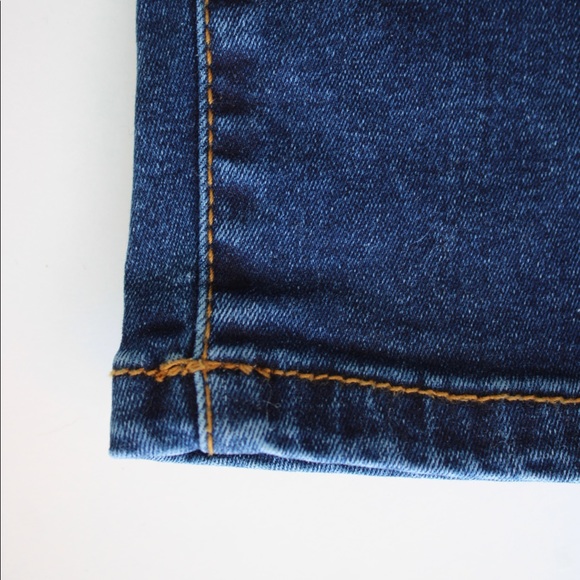 Kendall and Kyle Dark Blue Skinny Jeans - Picture 2 of 3